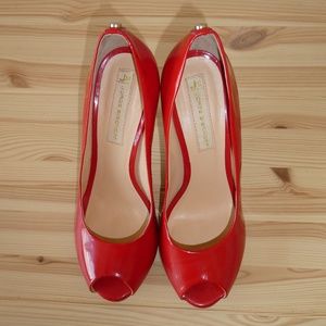 Sexy Red Jorge Bischoff Heels - Brazilian Shoes -